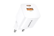 Mobil - Adaptere og ladere - Wozinsky CMWCW 20W USB-C / USB-A wall charger - white - 5907769308611