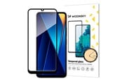 Mobil - Beskyttelsesglass - Wozinsky Full Glue Tempered Glass with Black Frame for Xiaomi POCO C65/Redmi 13C - 9145576283936