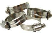 Basseng - Swim & Fun Hose Clamps Stainless Steel, 4 pcs - 1524