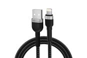 USB - Wozinsky WNBAL2 USB-A / Lightning 2.4A 2m Cable - Black - 5907769308703