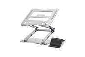 Nettbrett - Andre tilbehør - Wozinsky WRS-CPY75DSS Aluminum Laptop and Tablet Stand + Smartphone Stand - Silver - 5907769364631