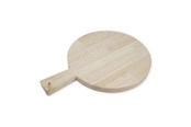 Treleker - Playwood Wooden Cutting Board Round with Handle 34cm - SL252C