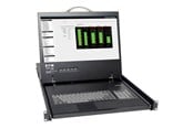 Skjerm - 19" Tripp Lite Eaton Series 16-Port Rack Console Cat5 KVM Switch 1U RM 19" LCD Rackmount - B070-016-19