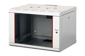 Rackskap - Equip Pro Mount - rack - 600x450 mm with glass door removable and lockable panels assembled - 7U - EPM-07-6045-G-CBAA