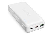 Nødlader - SBS TTBB20000PD20W 20000 mAh 20W Power Delivery with MicroUSB USB-C USB-A - white Nødlader - Hvit - 20000 mAh - TTBB20000PD20W