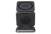 Mobil - Adaptere og ladere - Audi Big Logo foldable inductive charger 3in1 0 - Grey - 6955250226486
