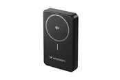 Nødlader - Wozinsky WLWP-10KA0Y3S 22.5W PD Qi2 10000 mAh with stand 1x USB-A 1x USB-C - black Nødlader - Svart - 10000 mAh - 5907769367441