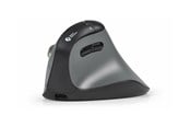 Mus - Bakker Elkhuizen FastForward - vertical mouse - 2.4 GHz USB-C Bluetooth 5.1 - dark grey black - Vertical mouse - Optisk - 8 - Grå - BNEFFP3MVM
