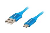 USB - Lanberg - USB cable - USB to Micro-USB Type B - 1 m - CA-USBM-20CU-0010-BL