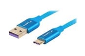 USB - Lanberg - USB-C cable - USB to USB-C - 50 cm - CA-USBO-22CU-0005-BL