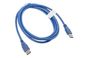 USB - Lanberg - USB extension cable - USB Type A to USB Type A - 1.8 m - CA-US3E-10CC-0018-B