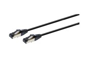Nettverkskabel - Gembird Cablexpert patch cable - 10 m - black - Svart - 10m - PP8-LSZHCU-BK-10M
