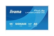 Digital skilting & Hotell TV - iiyama ProLite LH5581UHSG-1AG 55" Class (54.6" viewable) LED-backlit LCD display - 4K - for digital signage - LH5581UHSG-1AG