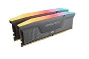 RAM - Corsair Vengeance RGB RS DDR5-6000 - 64GB - CL40 - Dual Channel (2 pcs) - AMD EXPO & Intel XMP - Grå - CMG64GX5M2D6000Z40