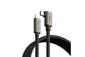 USB - Ringke 3.2 gen. 2x2 USB-C PD 3.1 240W 2m angled cable - black - 8800293851486