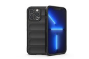 Mobil - Deksel og etui - Hurtel Magic Shield Case - iPhone 13 Pro Flexible Armored Cover Black - 9145576258545