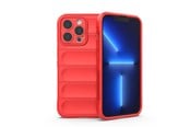 Mobil - Deksel og etui - Hurtel Magic Shield Case - iPhone 13 Pro Flexible Armored Cover Red - 9145576258552
