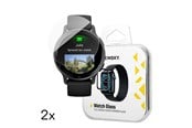Mobil - Beskyttelsesglass - Wozinsky Full Glue Tempered Glass for Garmin Vivoactive 5 (2 pcs) - 5907769366277