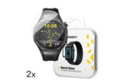 Mobil - Beskyttelsesglass - Wozinsky Full Glue Tempered Glass for Huawei Watch GT 5 / GT 5 Pro / GT 4 / GT 4 Pro / GT 3 / GT 3 Pro 46mm (2 pcs) - 5907769366338
