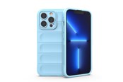 Mobil - Deksel og etui - Hurtel Magic Shield Case - iPhone 13 Pro Flexible Armored Cover Light Blue - 9145576258583