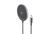 Mobil - Adaptere og ladere - Wozinsky Magnetic Induction Charger 15W Wireless Qi2 - Black - 5907769367533