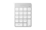 Tastatur - Satechi Slim Wireless Keypad - Compact Bluetooth Keyboard with Long-Lasting Battery and Aluminum Finish - Numpad - Sølv - ST-KSALKPS