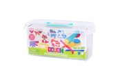 Kreative leker - Playgo Workshop Suitcase Clay Set - 4 Clay Pots - 8285