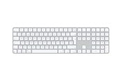 Tastatur - Apple Magic Keyboard with Touch ID and Numeric Keypad - Tastatur - Spansk - Hvit - MXK73Y/A