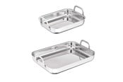 Stekebrett & Ovnrister - Tefal Dryppskuff Emotion Ovenware 2 pcs set - J155S204
