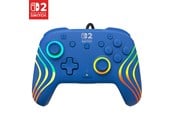 Spill - Tilbehør - Turtle Beach Afterglow Wave - Blue - Wired Controller - Nintendo Switch 2 - TBC-8006-25