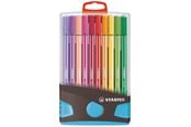 Skrive- & Tegneverktøy - STABILO Pen 68 - Felt-tip pen - ColorParade - Set of 20 - Anthracite/Light blue - 6820-031-04