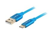 USB - Lanberg Premium - USB-C cable - USB-C to USB - 1 m - CA-USBO-22CU-0010-BL