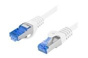 Nettverkskabel - Lanberg patch cable - 20 m - white RAL 9010 - Hvit - 20m - PCF6A-10CC-2000-W