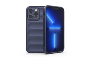 Mobil - Deksel og etui - Hurtel Magic Shield Case for iPhone 13 Pro Max Flexible Armored Case Dark Blue - 9145576258620