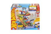 Leketøysbil - Hot Wheels City Transforming Stunt Garage - JHL94