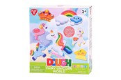 Kreative leker - Playgo Fairy Tale Unicorn Clay Set - 4 Clay Pots - 8110