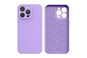 Mobil - Deksel og etui - Hurtel Silicone Case iPhone 14 Plus Silicone Case Purple - 9145576262368