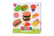 Kreative leker - Playgo Hamburger Clay Set - 4 Clay Pots - 8102