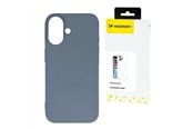 Mobil - Deksel og etui - Wozinsky Silicone Magnetic Magsafe Case for Samsung Galaxy S25 - Grey - 5907769370724