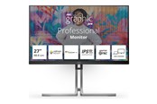 Skjerm - 27" AOC Q27U3CV - 2560x1440 (QHD) - 75Hz - IPS - 96W USB-C - Q27U3CV