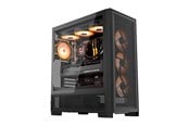 Kabinett - Darkflash AIRNOVA Computer Case with 3 Fans - Kabinett - Svart - AIRNOVA BLK +3F