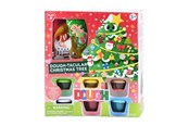 Kreative leker - Playgo Christmas Tree Clay Set - 6 Clay Pots - 8218