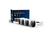Overvåkningskamera - Arlo Pro 6 2K+ overvåkningskamera, 4-pakning + Dobbel batterilader + ekstra batteri - VMC4470-111EUS