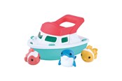 Babyleker - Playgo Bath Set Boat with Spray Figures - 4pcs. - 1839