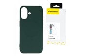Mobil - Deksel og etui - Wozinsky Liquid Silicone MagSafe Case for Samsung Galaxy S24 FE - Green - 5907769371011