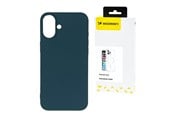Mobil - Deksel og etui - Wozinsky Liquid Silicone MagSafe Case for Samsung Galaxy S24 FE - Dark Blue - 5907769371035