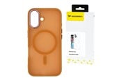 Mobil - Deksel og etui - Wozinsky Fashion Case with MagSafe for Samsung Galaxy S24 FE - Orange - 5907769371042