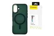Mobil - Deksel og etui - Wozinsky Fashion Case with MagSafe for Samsung Galaxy S24 FE - Green - 5907769371066