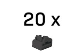 Tilbehør - Lindy LAN port blocker - 47892