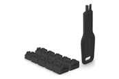Kabinett tilbehør (kjølepasta mv.) - Lindy LAN port blocker with key - 47891